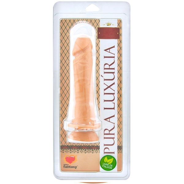 Prótese Maciça com Ventosa 18 x 4,4 Cm Sexy Fantasy - Imagem 2